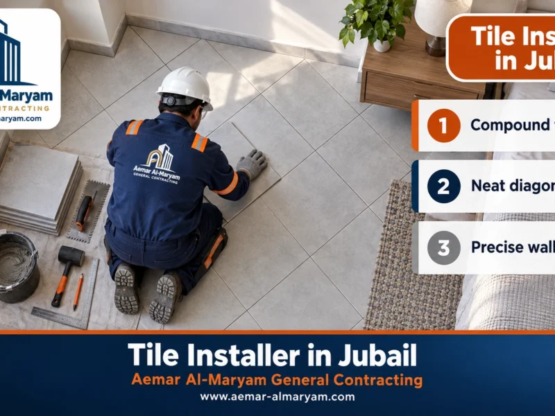 Tile Installer in Jubail