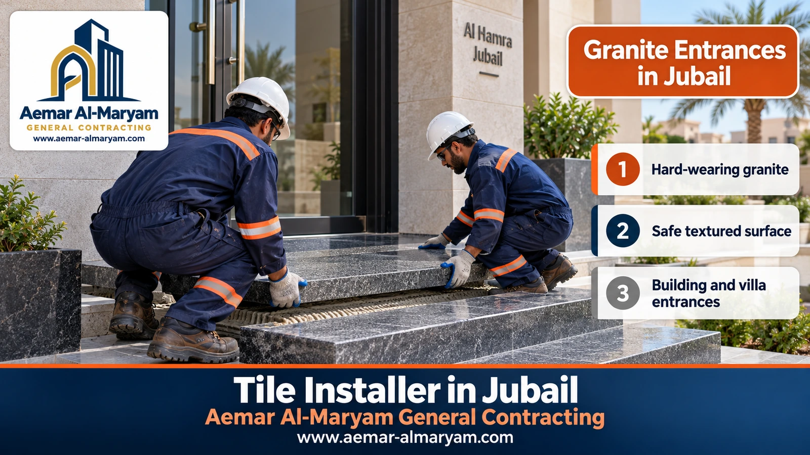 Granite Entrances in Jubail