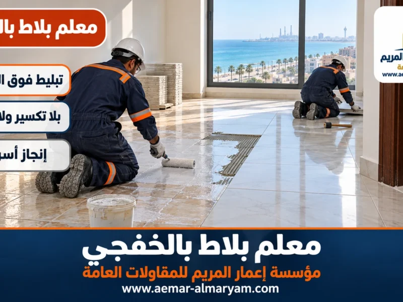معلم بلاط بالخفجي
