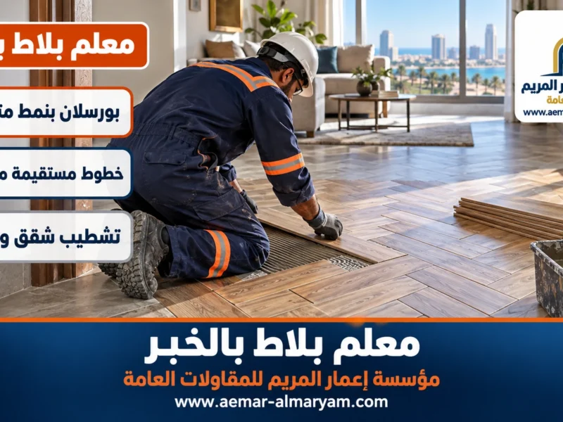 معلم بلاط بالخبر